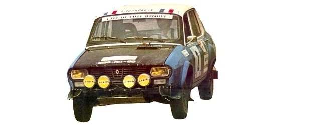 PROVENCE MINIATURES - Kit peint à monter Renault 12 Gordini Bandama 1976 Rageys - PMK169