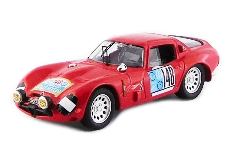 BEST -  Alfa Romeo TZ2 n°148 Pergusa Jolly Hotel Rally - 1965 - BES9705 -