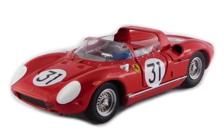 ARTMODEL - Ferrari 250 P n°31 2ème 12Hr de Sebring - 1963 -  Mairesse - ART388 -