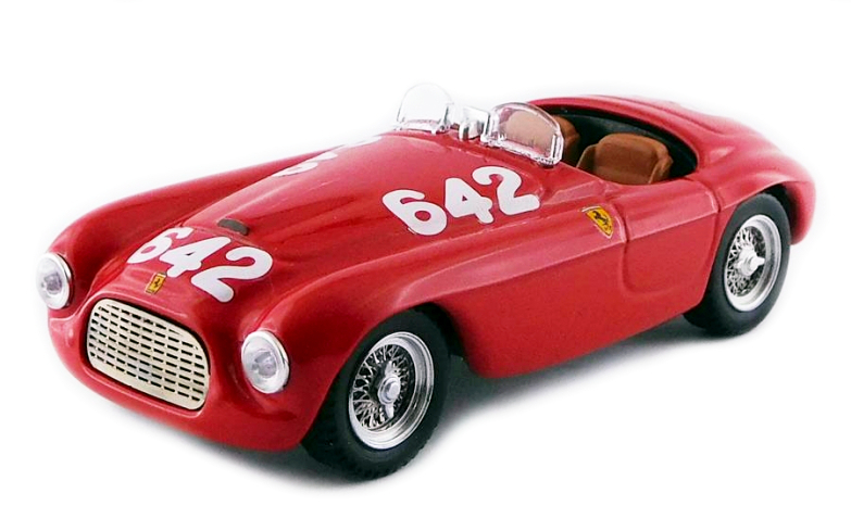 ARTMODEL - Ferrari 166 MM Barchetta n°642 Mille Miglia - 1949 - Taruffi - ART397 -