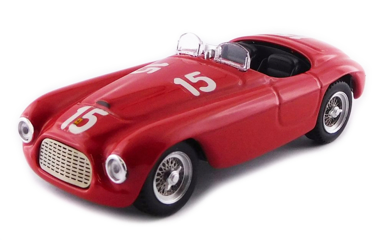ARTMODEL - Ferrari 166 MM Barchetta 1er GP Luxembourg - 1949 - Villoresi - ART400 -