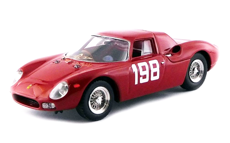 BEST - Ferrari 250 LM n°198 - 1er F.I.S.A. Monza - 1966 - Lualdi - BES9767 -