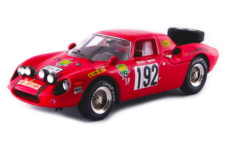 BEST - Ferrari 250 LM n°192 Tour de France - 1969 - Rouget - BES9023-2  -