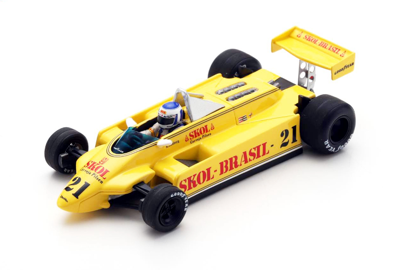 SPARK - Fittipaldi F8 N°21 5ème GP Italie 1980 Keke Rosberg - S4581 -
