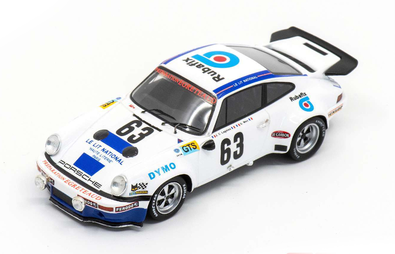 SPARK - Porsche 911 RS 3.0 N°63 14ème 24H du Mans 1974 J-C. Lagniez - G. Meo - S9794 -
