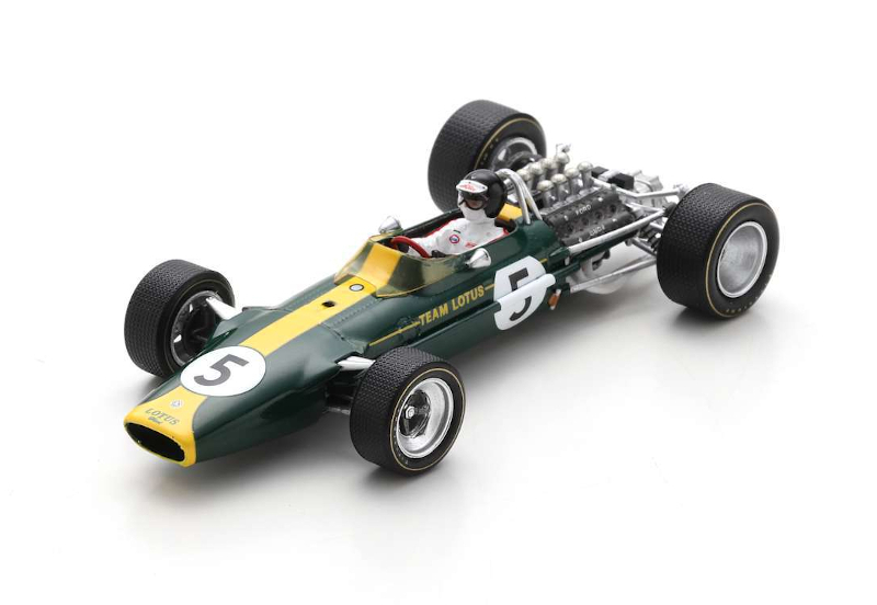 SPARK - Lotus 49 N°5 Vainqueur GP Pays-Bas 1967 Jim Clark - S4826 -