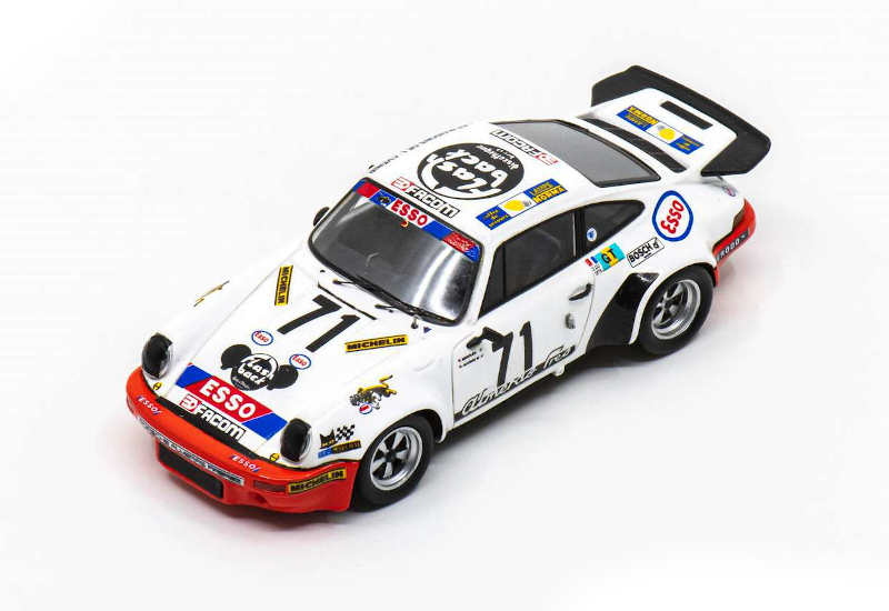 SPARK - Porsche 911 RS 3.0 N°71 24H du Mans 1976 M. Ouvière - "Ségolen" - "Ladagi" - S9824 -