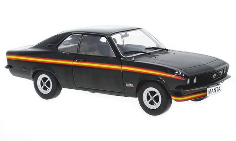 WHITEBOX - Opel Manta A GT-E Noir - Black Magic - 1974 - Echelle 1/24 ème - WHT124095-O -
