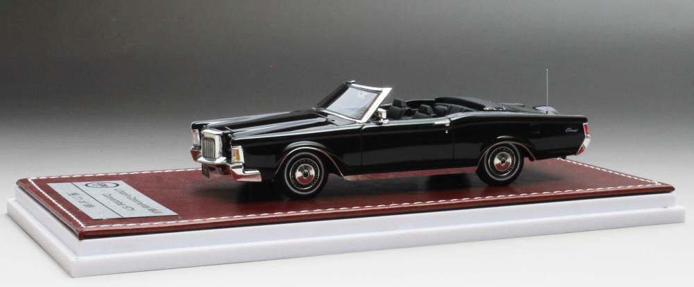 GIM - Lincoln Continentale Mark III - Cabriolet Noir - 1971 - GIM011A -