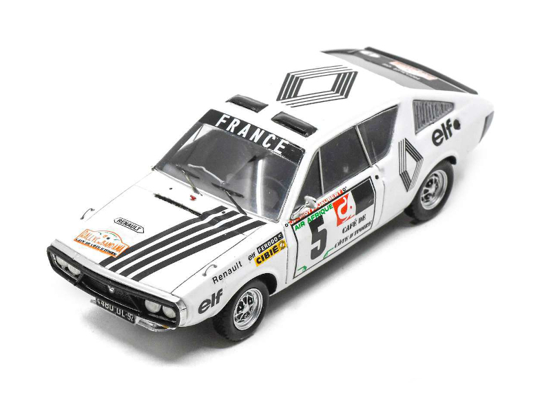 SPARK - Renault 17 N°5 Rallye du Bandama 1973 J-F. Piot - F. Jaubert - S6445 -