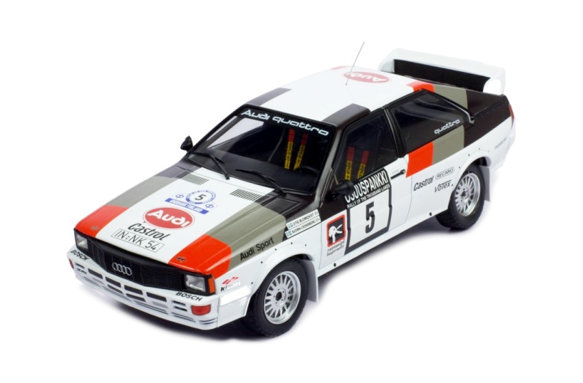 IXO - Audi Quattro n°5 - 3ème Rallye des 1000 Lacs - 1982 - S.Blomquist - 1/18 - IXO18RMC094B.20