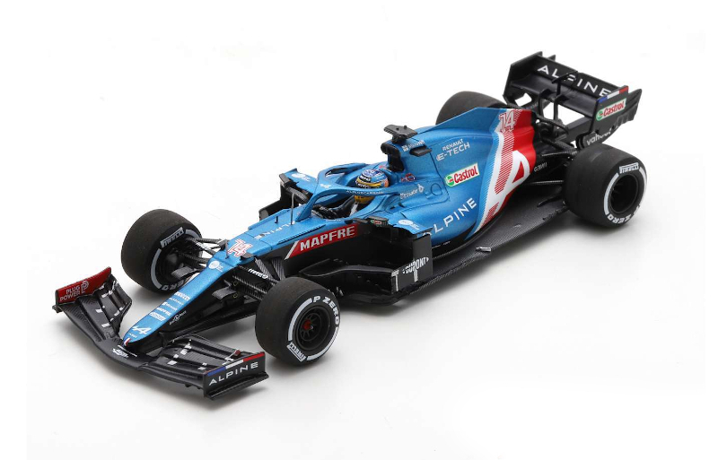 SPARK - Alpine A521 N°14 3ème GP Qatar 2021 Fernando Alonso - S7851 -