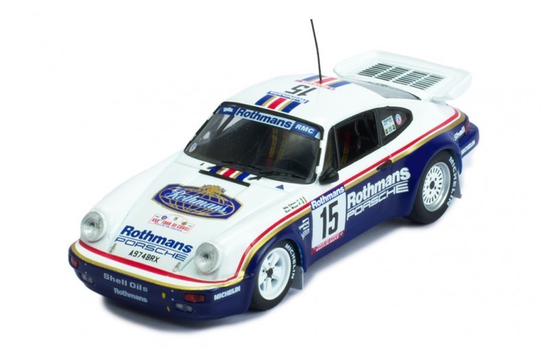 IXO - Porsche 911 SC/RS n°15 - 4eme Tour de Corse 1985 B.Coleman - IXORAC334