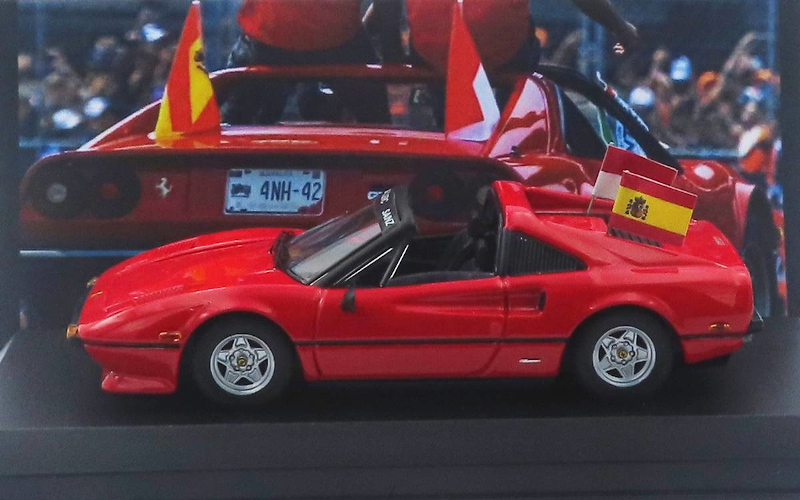 BEST - Ferrari 308 GTS Parade des Pilotes GP Mexique F1 2022 Leclerc/Sainz -  BES9830 -