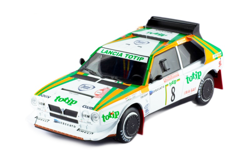 IXO - Lancia Delta S4 n°8 Rallye Sanremo 1986 - Dario Cerrato -1/18 - IXO18RMC133