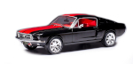 Ixo_-_Ford_Mustang_Fastback_Noire_-_Rouge_-_1967_-_CLC478N